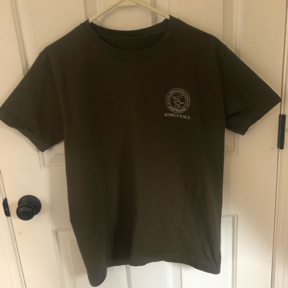Korean DMZ tourist shirt. large